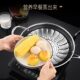 Stainless steel folding retractable steamer household steamer grate small steamed buns multifunctional steamed buns steaming plate steaming rack artifact