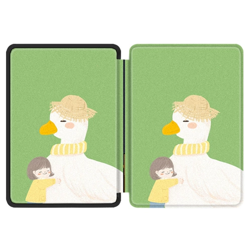 Сиреневый милый креативный защитный чехол, электронное высокое чтение, силиконовые чернила, 6 дюймов, генерирование электричества