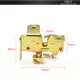 Emma Knife Electric Vehicle Accessories Collection Small Turtle Qiaolat Lock Will-o'-the-Wisp Saddle Lock Cushion Lock Seat Bucket Lock