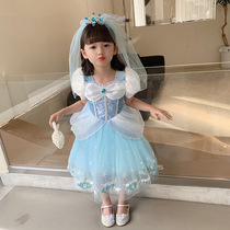 Halloween Girl Love Sand Princess Dresses Aisha Children Fluffy Dresses Chic Gown Little Girls Dress Girls Dress