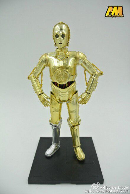 NuclearModel Atomic Model 1 12 Star Wars Golden Robot C-3PO