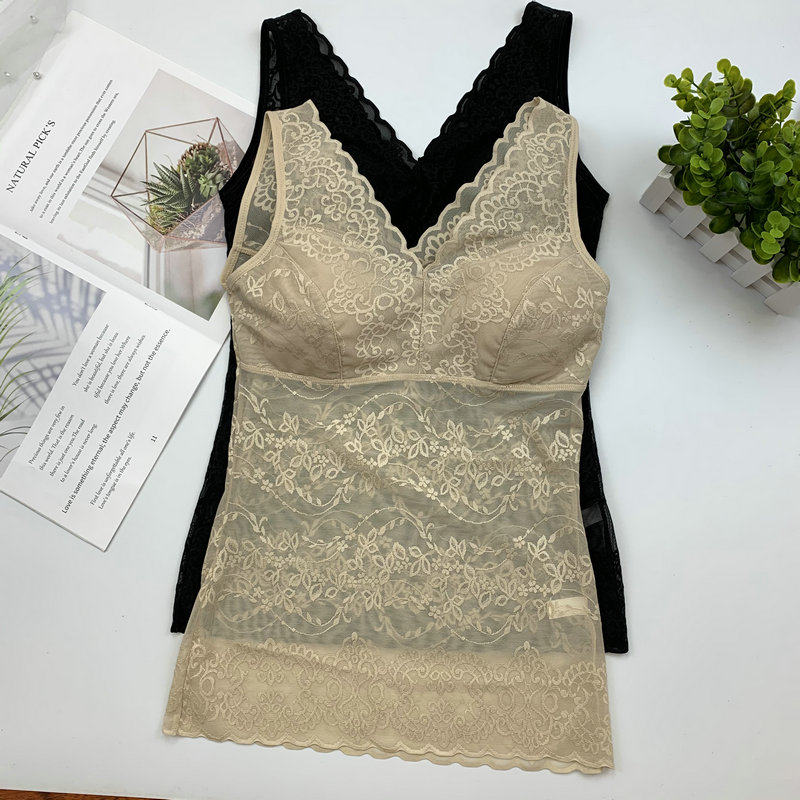 Summer 2020 new body shaping vest belly top thin sexy lace corset body shaping corset underwear
