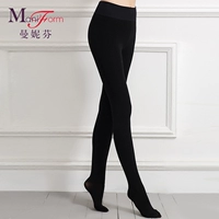 Manifin dày cộng với nhung pantyhose dày vớ mùa thu quần Slim ấm quần xà cạp quần tất bầu mùa đông