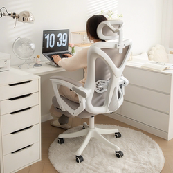 Computer Chair For Home Office Chair Plaid Sedentary Reclining E-Sports Seat Adjustable Learning Waist Protection Ergonomic Chair