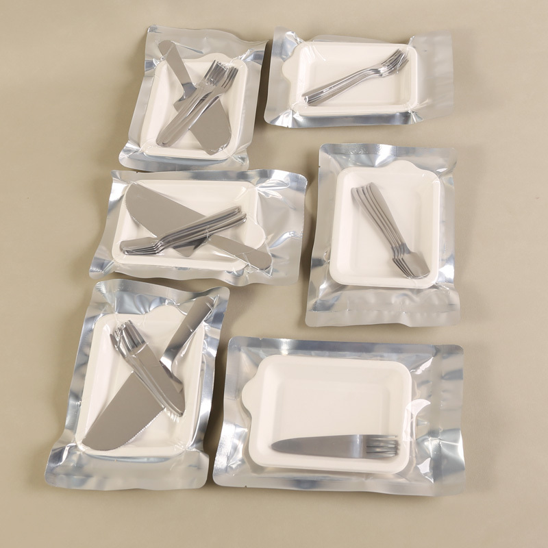 Cake Knife and Fork Set, High-End Tableware, Stainless Steel Cake Knife and Fork, Birthday Cake Tableware, Stainless Steel Cake Tableware