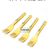 Корейская оригинальная эко в кукурузной кукурузе может унижать детские рисовые ложки 4 куски столовой ложки