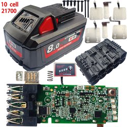 M18 8A SEHLL 10 CELL 21700 원래 BMS
