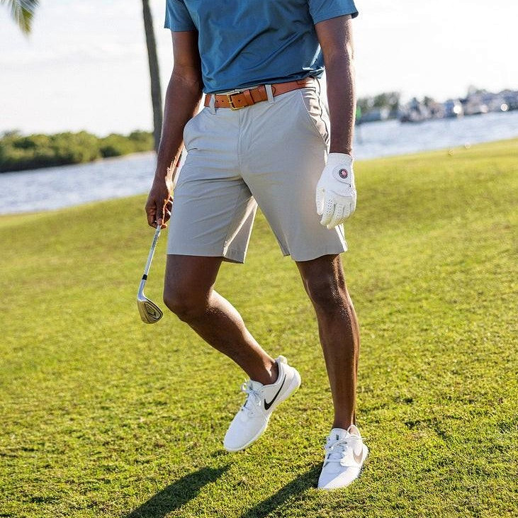 Move360 High-Performance Summer Men's Golf Lightweight Breathable Four-Way Stretch Business Casual Versatile Shorts