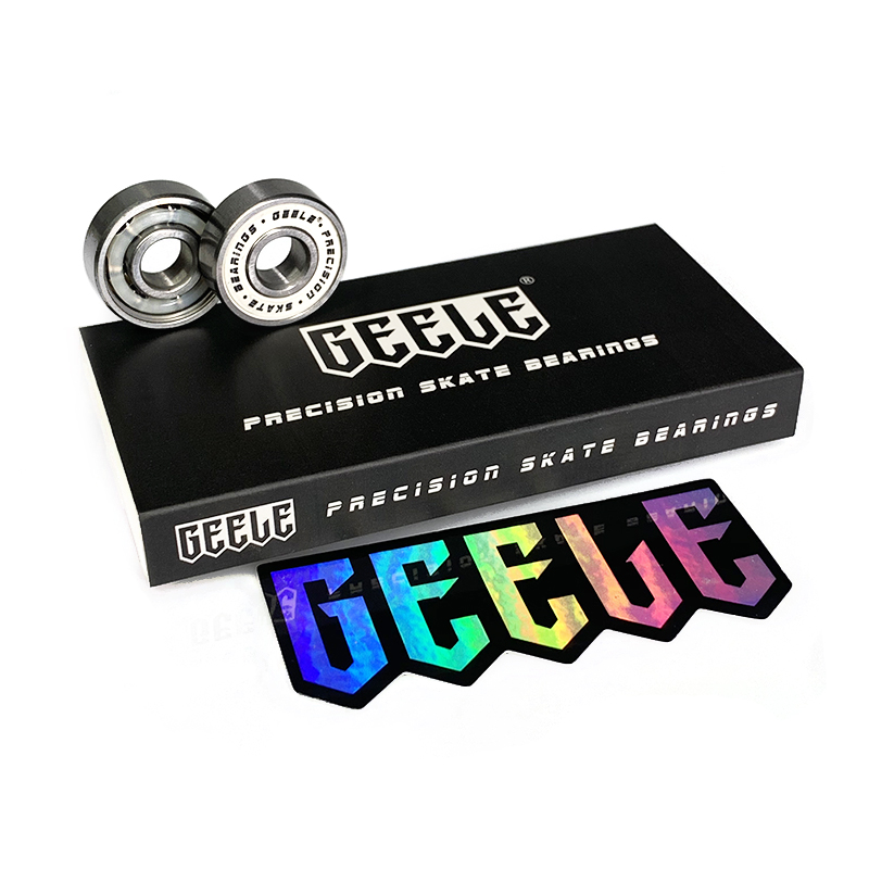 Geele skateboard bearings Long plate downhill roller skates Drift plate bearings 608 high speed silent skateboard integrated bearings