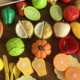 Children's Fruit Cutting Toy Pretend Play Kitchen Set Vegetable Cutting Set for Boys and Girls Pizza Cutting Fun Set