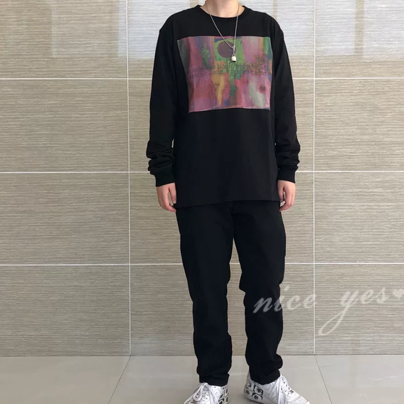 CAVEMPT CE CE CAV EMPT C.E Steaming Steam Pentunk Winds Sweatshin подлинная покупка длинного рукава футболка