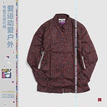 AIGLE women outdoor cotton print slim shirt J3502loiseleuri3503 AIGLE lapel shirt