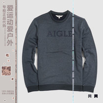 AIGLE Men Outdoor Round Neck Snatch i7681fleeround7682 Ai Gao Warm and Comfortable Pullover Sweater