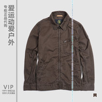 VIP ex-gratia AIGLE mens outdoor pure cotton canvas jacket French Ai High Leisure washed for old jacket