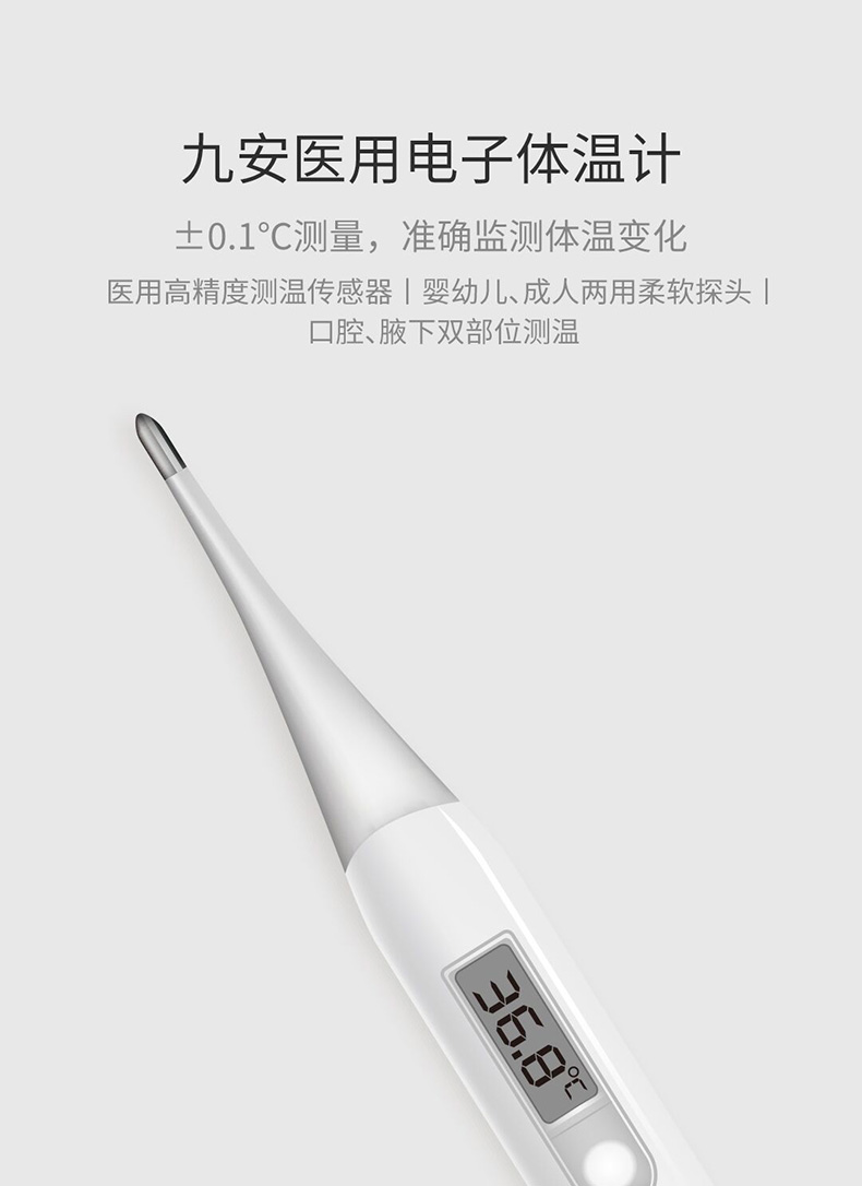 小米生态链 iHealth 医用级高精度体温计 图2