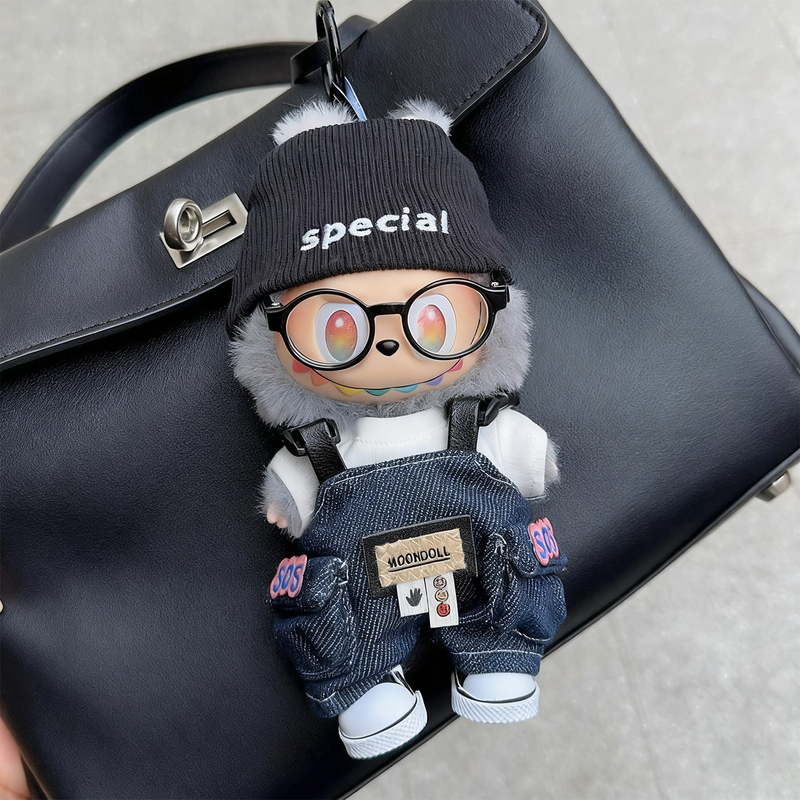 Third-Generation High-Energy Labubu Doll Clothes 17cm Doll Outfit Lucky Self Labubu Clothing Set