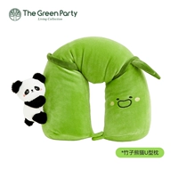 Бамбуковая панда u -образная подушка