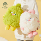 TheGreenParty 毛绒玩偶精灵怪兽长毛怪女生可爱抱枕送礼玩具公仔