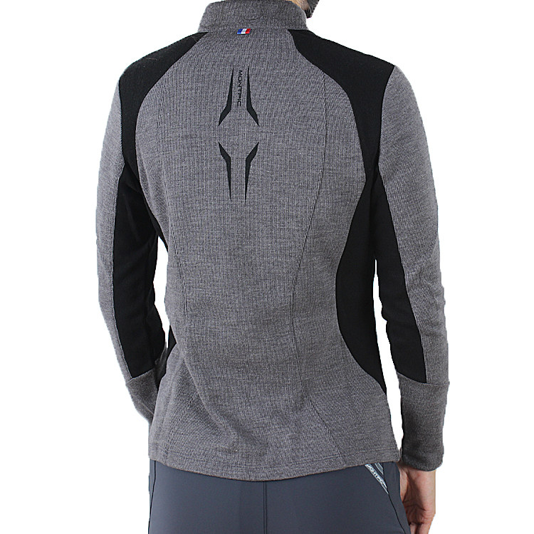 Spring and autumn outdoor quick-drying clothes women's long-sleeved stand-up collar hiking climbing clothes slim-fit casual half-zipper T-shirt quick-drying T-shirt