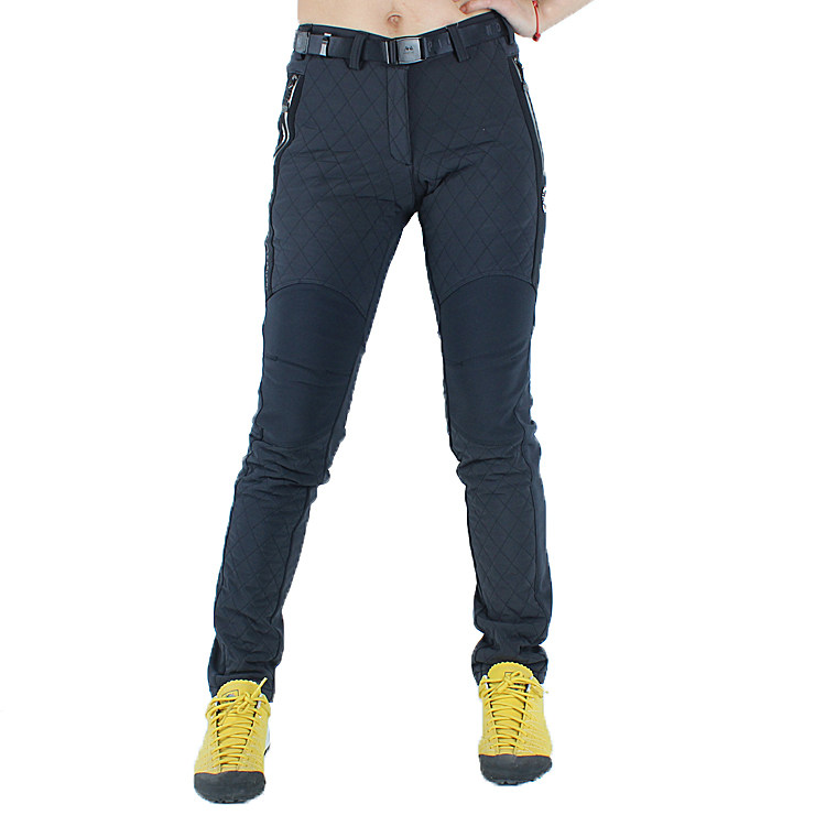 Outdoor Pants Woman Autumn Winter Plus Suede Warm Sports Climbing Pants Repair Body Windproof And Waterproof Soft Shell Pants Breathable for Breathable Grip Pants