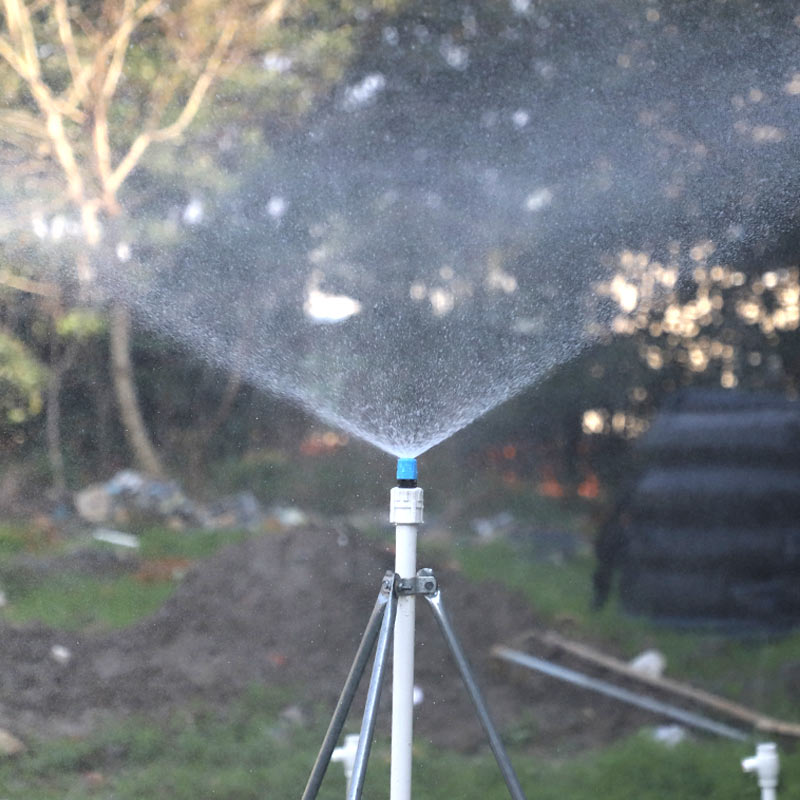 4-point plastic adjustable bullet nozzle garden lawn rain-like sprinkler spray gardening humidification roof cooling