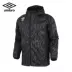 UMBRO yinbao 2019 mùa xuân nam mới đội mũ trùm đầu giản dị áo gió nam áo khoác cardigan thể thao - Áo gió thể thao áo khoác uniqlo nữ vải dù Áo gió thể thao
