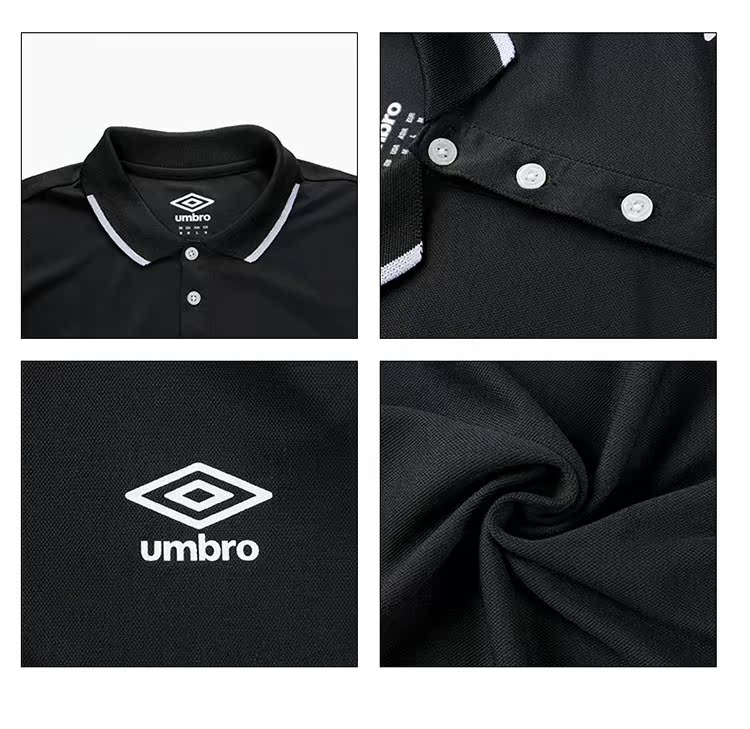 Umbro UMBRO quần áo nam đích thực 2018 mới thể thao giản dị áo polo ngắn tay thoáng khí - Áo polo thể thao áo polo nữ tay lỡ