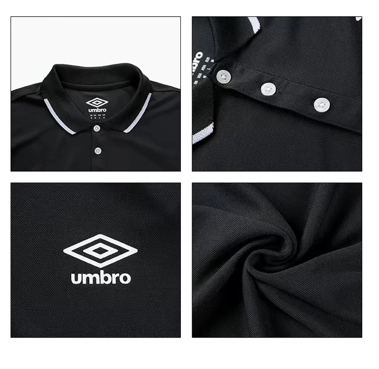 Umbro UMBRO quần áo nam đích thực 2018 mới thể thao giản dị áo polo ngắn tay thoáng khí - Áo polo thể thao