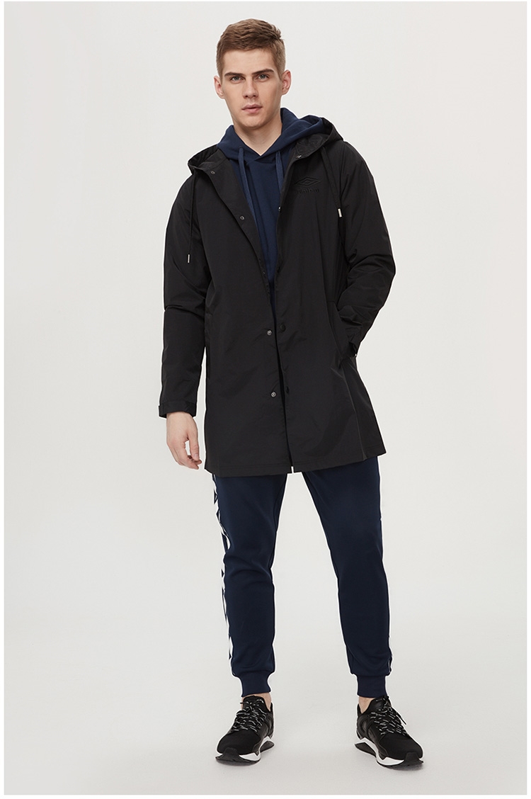 Umbro Yinbao áo gió thể thao đích thực nam mới phần mỏng áo gió dài áo khoác thể thao trùm đầu áo the north face xuất khẩu
