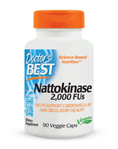 High-concentrated naturokinase capsule 2000FU US DoctorsBest original loaded clots to soften 90 grains