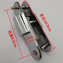 Screen window folding door latch switch lock double-sided kitchen glass folding door bathroom switch lock push-pull door lock