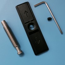 Kitchen sliding door lock slider balcony sliding door switch lock hook slider upper and lower latch buckle glass sliding door door matching