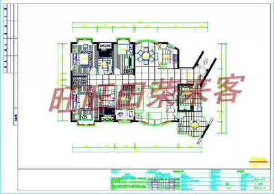 (Shenzhen)A European classical style interior design construction cad diagram Decoration dwg diagram decoration cad diagram