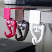 Japanese imported door rear adhesive hook nail-free punch door frame drawer seam adhesive hook Hook 4