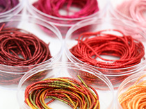 Flower Jian Workshop (square silk 29 colors) French embroidery three-dimensional embroidery insect butterfly Indian Silk