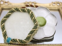 Flower shop owner hand-made bead plate with storage needle function French embroidery nail bead plate beaded plate