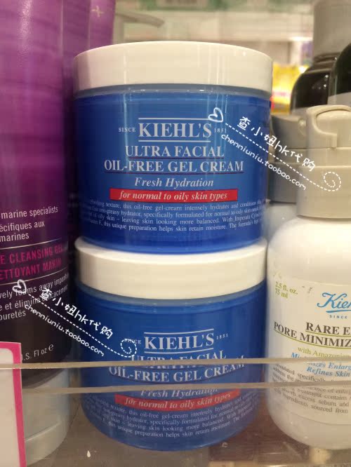香港代购 kiehls/科颜氏高保湿清爽啫喱面霜 控油保湿 125ml