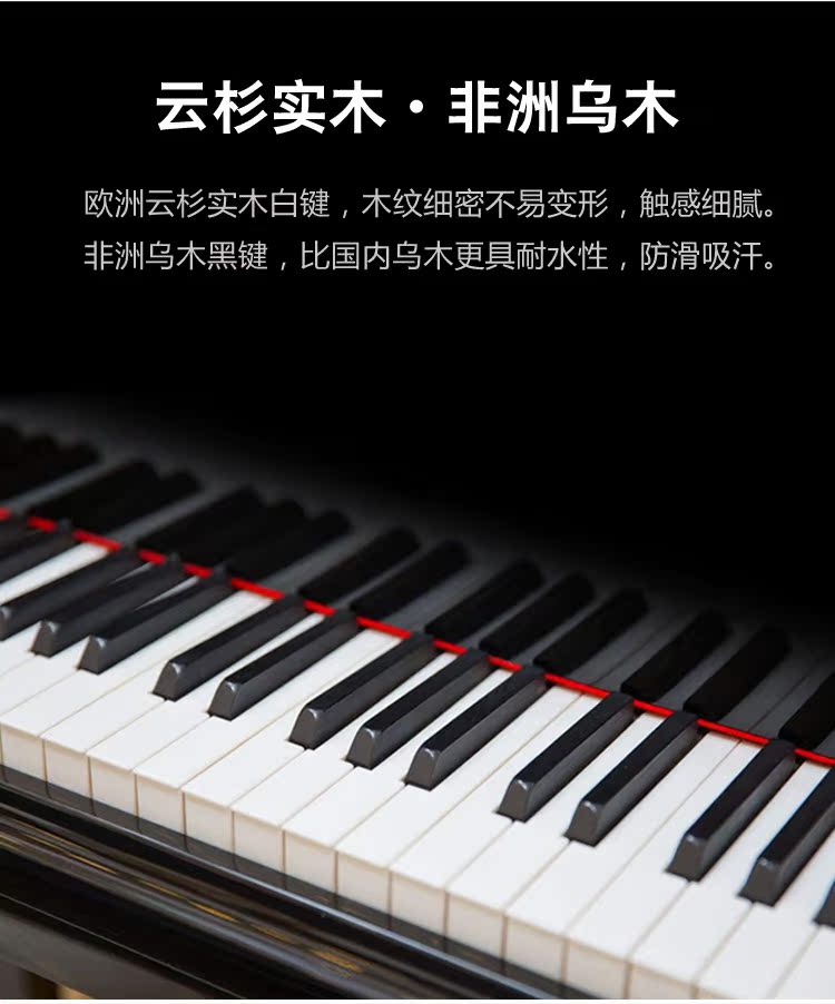 Pháp Jiawo grand piano G186 dành cho người lớn trẻ em thương hiệu chuyên nghiệp chơi đàn piano mới 88 phím gỗ nguyên khối - dương cầm đàn piano cơ giá rẻ