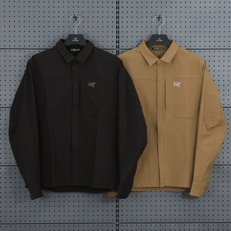 Authentic Arcteryx Cronin Cotton Windproof and Rainproof Stand-Up Collar Shirt Jacket Cotton Coat