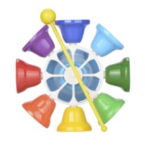 Orff musical instrument eight-tone class Bell A childrens percussion instrument bell toy gift