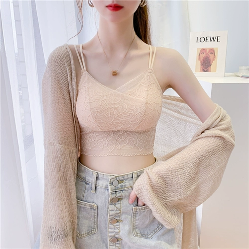 Кружевной бюстгальтер-топ, защитное белье, топ без лямок, поддерживающее нижнее белье, красивая спина