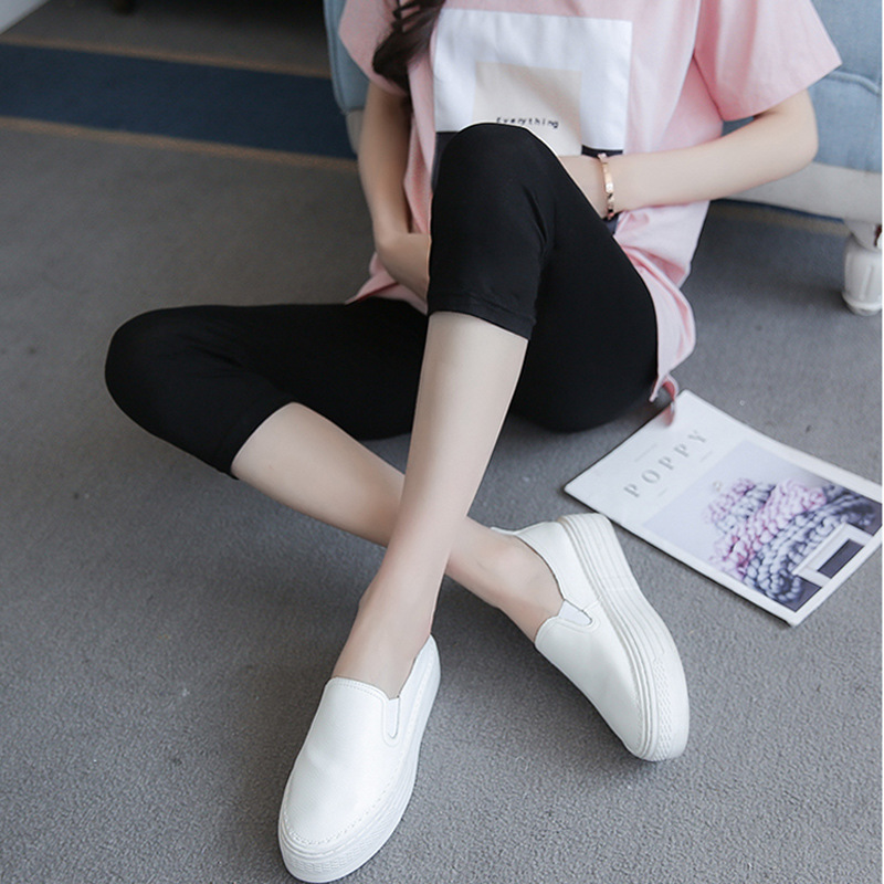 Pregnant women in summer pants summer dress 2021 new Model seven pants pregnant women five pants