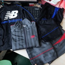 571011 571030N * B Boy Quick Dry Vertical Bar Brotherhood Sports Pants Set 110-160cm