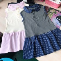 Special price thousand * Summer small lapel sleeveless casual dress 100-150cm