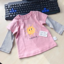 Bala 004127 girls long sleeve fake two T-shirt 73 yards