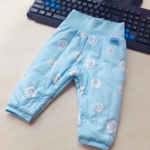 Bala 573160 newborn autumn and winter wide waist sandwich cotton warm trousers