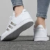 Trang web chính thức của Adidas giày nữ hàng đầu mùa hè mới giày thể thao đích thực low-top giày thông thường giày trắng giày nữ - Dép / giày thường