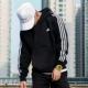 Adidas Adidas áo len nam 2019 mới mùa thu đông mới thể thao đích thực áo thun dài tay trùm đầu