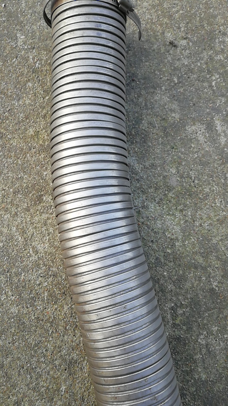 Stainless steel conductor tube exhaust tube exhaust hose vacuum tube 25 to 600 press diameter 1 yuan one caliber