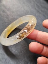 Yunnan natural A-quality yellow dragon jade bracelet. Special link for payment. Private auction is invalid.